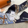 Hermes Hermès Saddle Flower Bouquet Twilly Small Scarf