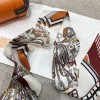 Hermes Hermès Saddle Flower Bouquet Twilly Small Scarf