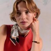 Hermes Hermès Saddle Flower Bouquet Twilly Small Scarf