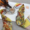 Hermes Hermès Saddle Flower Bouquet Twilly Small Scarf