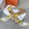 Hermes Hermès Saddle Flower Bouquet Twilly Small Scarf