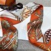Hermes Hermès Saddle Flower Bouquet Twilly Small Scarf
