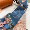 Hermes Hermès Gorgeous Rein Flower Version Twilly Small Scarf