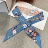 Hermes Hermès Gorgeous Rein Flower Version Twilly Small Scarf