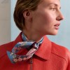 Hermes Hermès Gorgeous Rein Flower Version Twilly Small Scarf