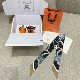 Hermes Hermès Grand Apparat Twilly Small Scarf