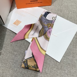 Hermes Hermès Grand Apparat Twilly Small Scarf