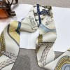Hermes Hermès Grand Apparat Twilly Small Scarf
