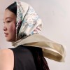 Hermes Hermès Gorgeous Rein Flower Version 90 Scarf
