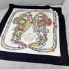 Hermes Hermès Gorgeous Rein Flower Version 90 Scarf
