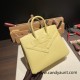 Hermes Shadow Birkin 25 swift 1Z/Jaune Poussin Full Handmade Hermes Shadow Birkin 25 swift 1Z/Jaune Poussin Full Handmade