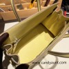  1Z/Jaune Poussin  Hermes Shadow Birkin25  swift 