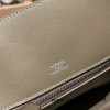  18/Étoupe Grey  Hermes Shadow Birkin25   swift 