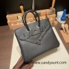  89 /Black shadow Hermes Shadow Birkin25  swift 