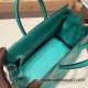 Hermes Shadow Birkin 25 6W /Menthe Full Handmade Hermes Shadow Birkin 25 6W /Menthe Full Handmade