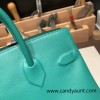  6W /MentheHermes Shadow Birkin25  swift 