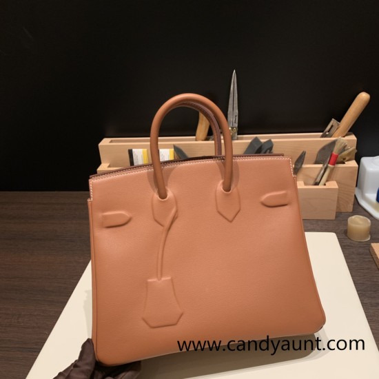 Hermes Shadow Birkin 25 37 /Gold Full Handmade Hermes Shadow Birkin 25 37 /Gold Full Handmade