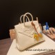 Hermes Shadow Birkin 25 I2 /Nata Full Handmade Hermes Shadow Birkin 25 I2 /Nata Full Handmade