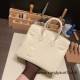 Hermes Shadow Birkin 25 I2 /Nata Full Handmade Hermes Shadow Birkin 25 I2 /Nata Full Handmade