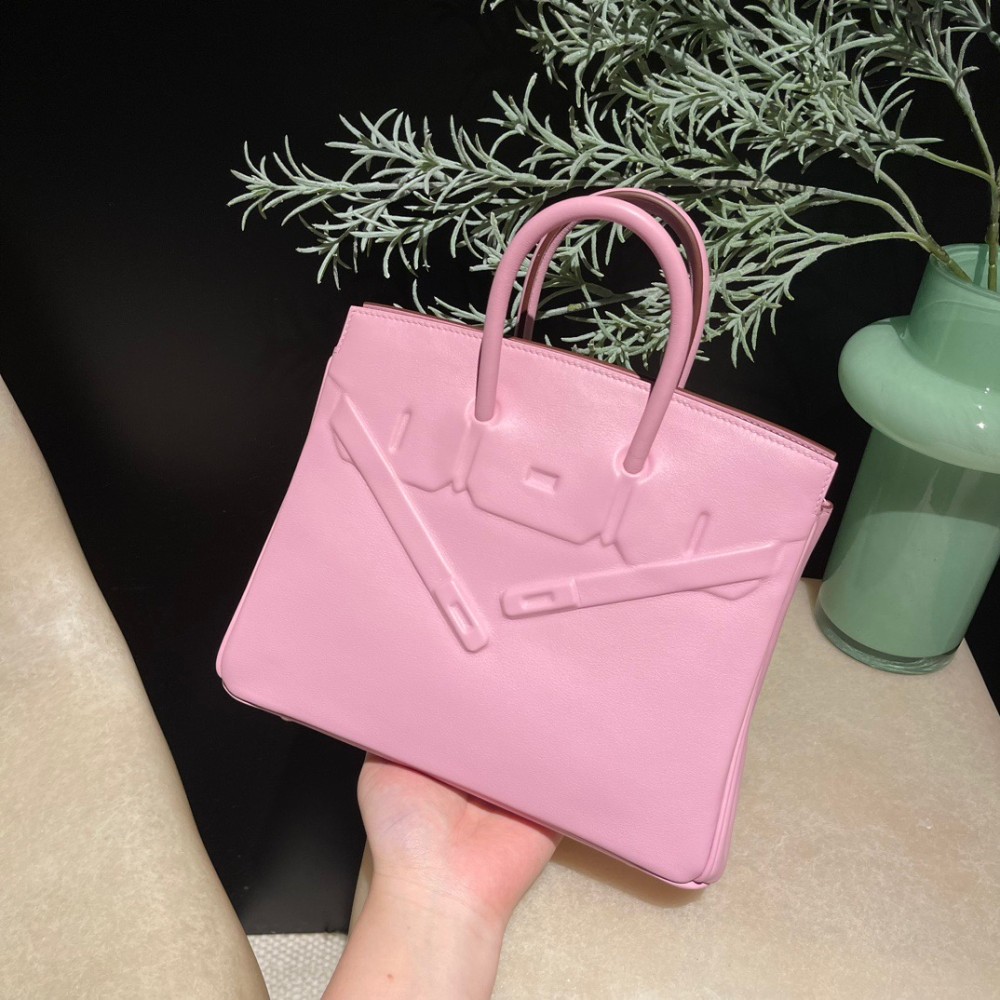  X9 /Mauve Sylvestre Hermes Shadow Birkin25  swift 