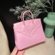 Hermes Shadow Birkin 25 swift X9 /Mauve Sylvestre Full Handmade Hermes Shadow Birkin 25 swift X9 /Mauve Sylvestre Full Handmade