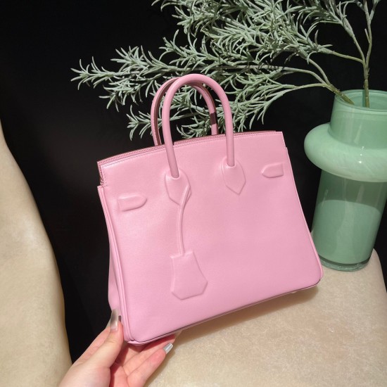 Hermes Shadow Birkin 25 swift X9 /Mauve Sylvestre Full Handmade Hermes Shadow Birkin 25 swift X9 /Mauve Sylvestre Full Handmade