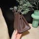 Hermes Shadow Birkin 25 swift 0G/Rouge Sellier Full Handmade Hermes Shadow Birkin 25 swift 0G/Rouge Sellier Full Handmade