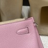 HERMES  Kelly 22cm CLEMENCE   X9 Mauve Sylvestre 
