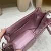 HERMES  Kelly 22cm CLEMENCE   X9 Mauve Sylvestre 