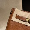 HERMES  Kelly 22cm CLEMENCE   37 Gold  