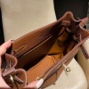 HERMES  Kelly 22cm CLEMENCE   37 Gold  