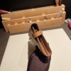 Hermès Kelly Wallet Long Veau Epson 37/Gold Gold Gold Hardware wallet-014 Fully Hand-Stitched