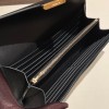 Hermès Constance Long Veau Epson 89/Black (Noir) Black Gold Hardware wallet-020 Fully Hand-Stitched